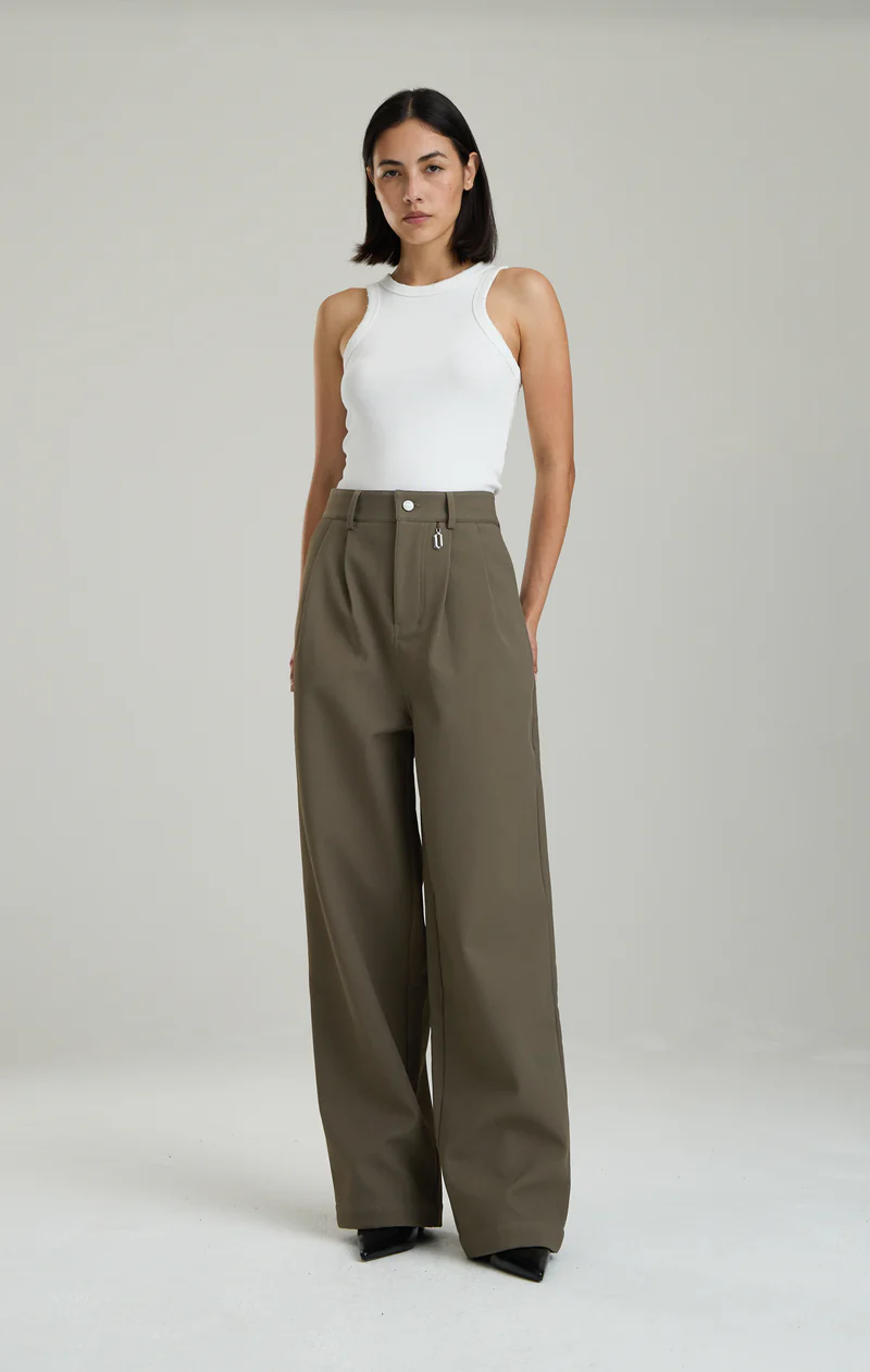 TWILL CITY TAILORED PANTS